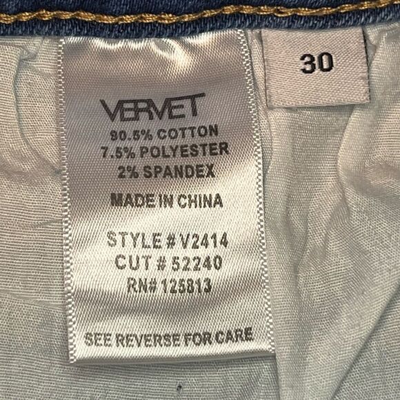 Vervet | Distressed Straight Leg Jeans | Size 30 - Picture 3 of 4